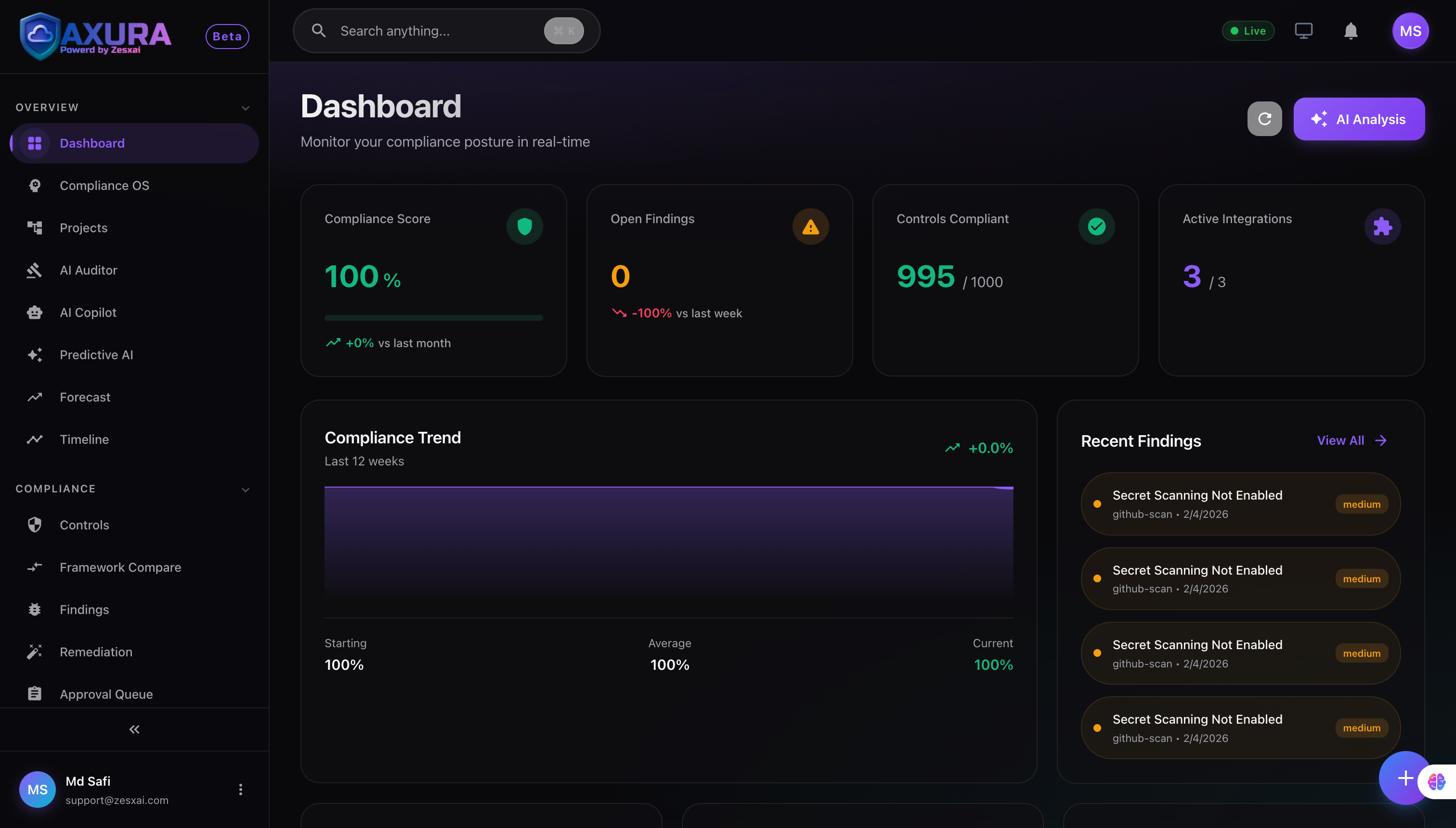 Axura — AI Compliance Copilot