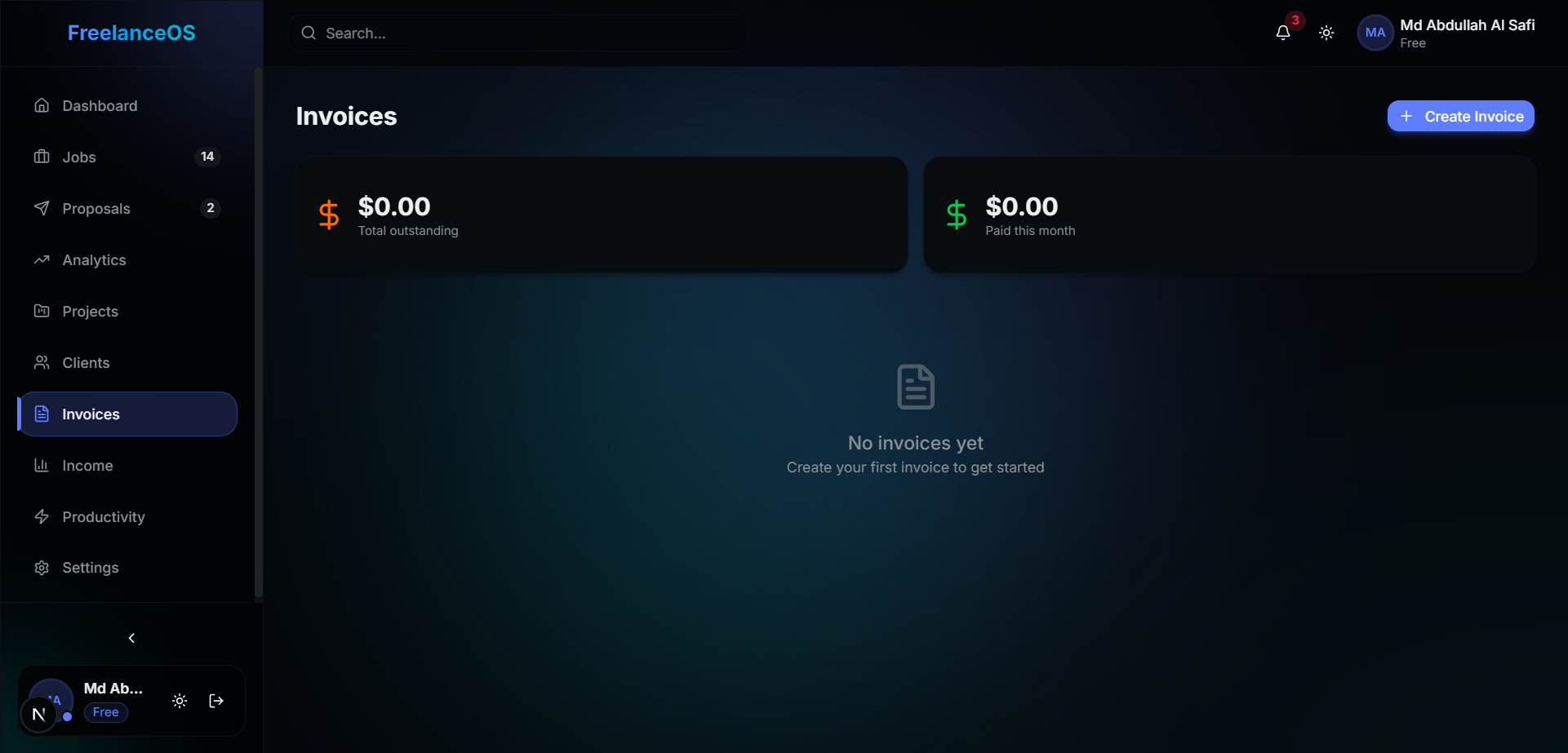 FreelanceOS - Screenshot 6