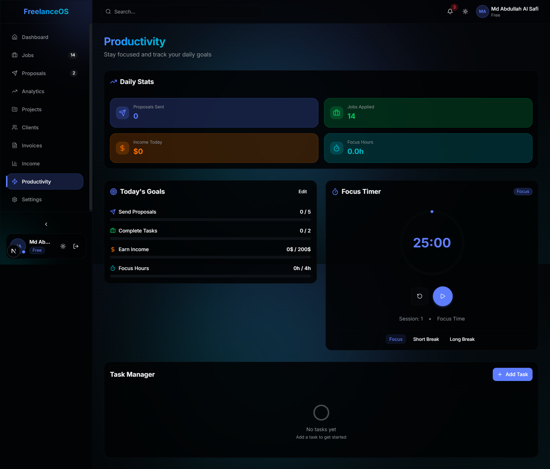 FreelanceOS - Screenshot 8