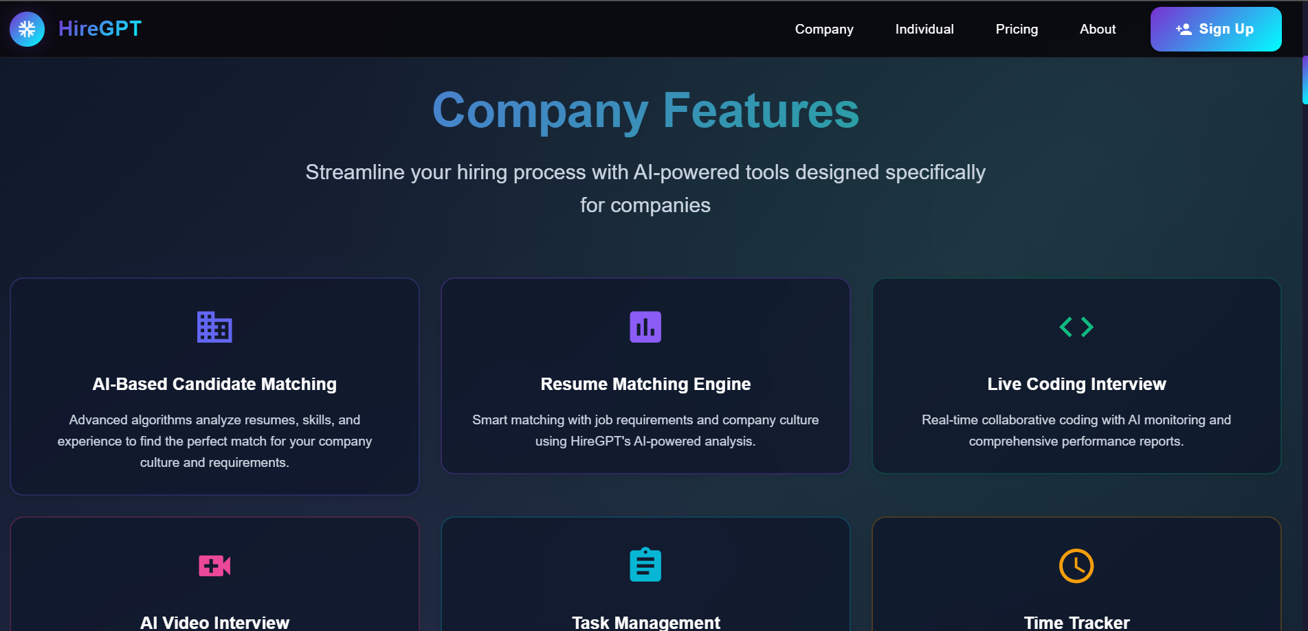 HireGPT AI-Powered Hiring & Career Platform - Screenshot 2