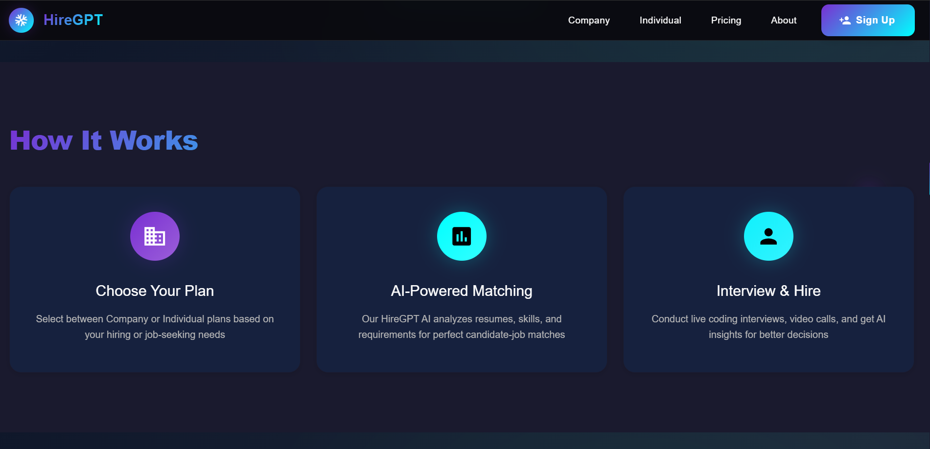 HireGPT AI-Powered Hiring & Career Platform - Screenshot 4