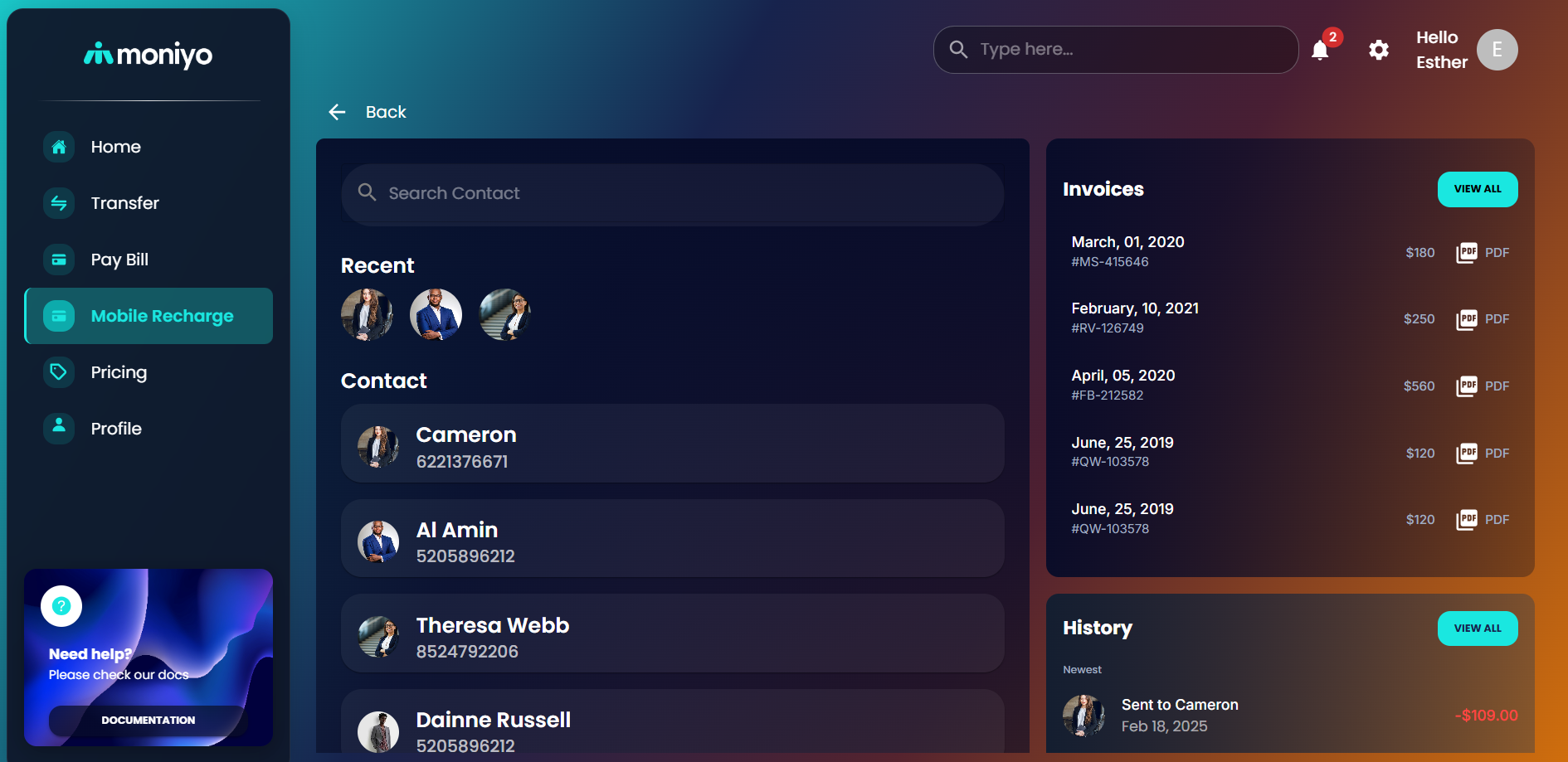 Moniyo - Screenshot 4